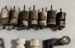 Vintage Lot of Collectable Knob &#x26; Tube Wiring Isolators, etc