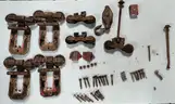 Vintage Lot of Collectable Barn Door Rollers, Hardware, etc