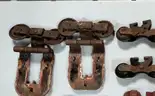 Vintage Lot of Collectable Barn Door Rollers, Hardware, etc