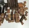 Vintage Lot of Collectable Metal Printing Press Typeset, Wood Blanks, etc