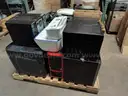 Pallet Lot of Assorted SCRAP Items (Appliances, Computer Accessories, etc etc)