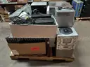 Pallet Lot of Assorted SCRAP Items (UPS Battery Backups, Microwaves, etc etc)