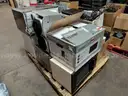 Pallet Lot of Assorted SCRAP Items (UPS Battery Backups, Microwaves, etc etc)