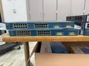 Lot of 25 Network Switches (various models)