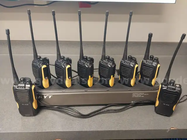Hytera  UHF, 16 channel radios- TC-610U (2)