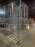 2 Kitchen Racks - heavy duty. Welded. Need long trailer to remove - has extra Shelving for welding
