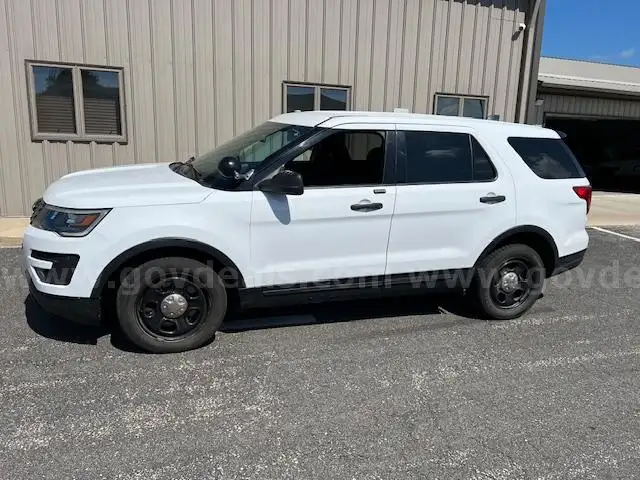 2018 Ford Explorer Interceptor Police Utility SUV