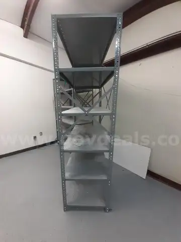Metal Shelving Units (2)