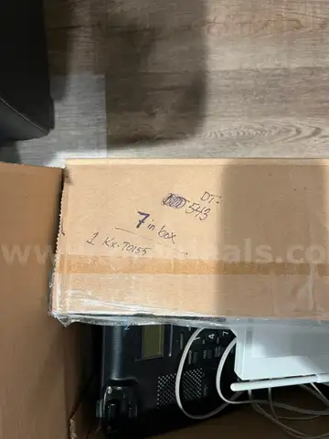 7 Phones Nicomm DT-543 Phones, 1 Panasonic KX-T0155