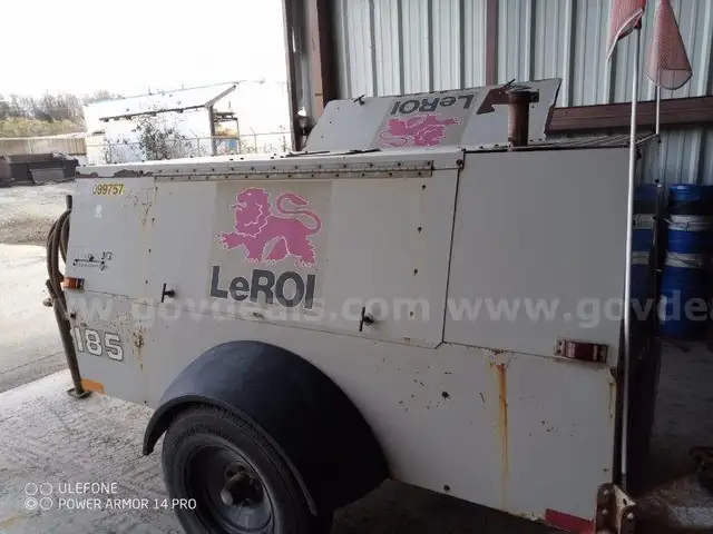 2000 Leroi Compressor - Model Q185DKE