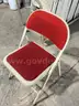 Lot A - Cushioned Folding Chairs with Cart Qty 30