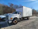 1995 Ford F700 CONVENTIONAL CAB, 7.0L V8. BOX TRUCK 16FT