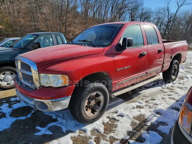 2002 Dodge Ram 1500 CREW CAB PICKUP 4-DR, 4.7L V8 SOHC 16V.