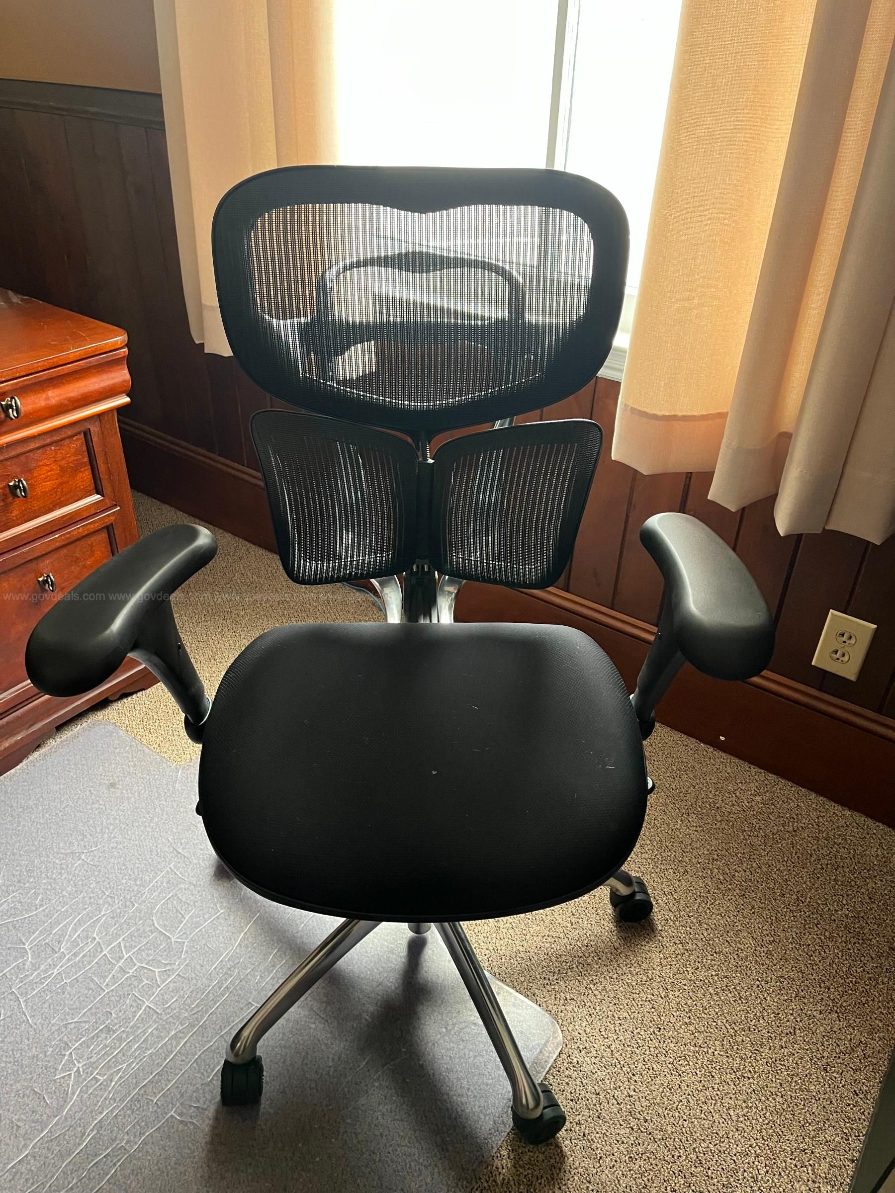 Rolling Office Chair highback AllSurplus