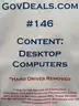 Desktop Computers and Computer Servers