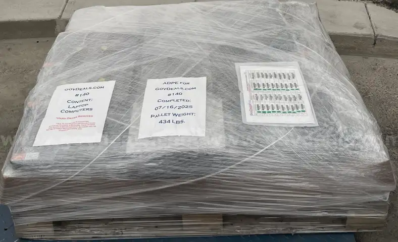 3 Pallets of Laptop Computers