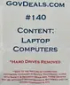 3 Pallets of Laptop Computers