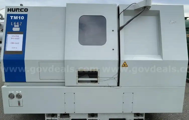 Hurco Slantbed CNC Lathe, Model: TM10