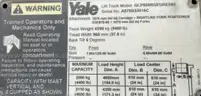 Yale  GLP050RGEUAE086 Forklift