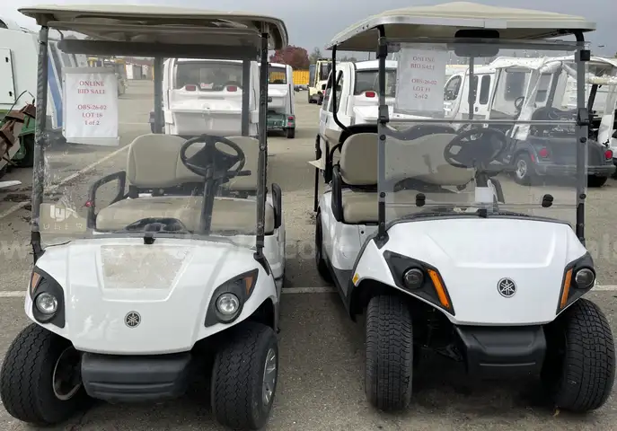 Lot of (2) Golf Carts