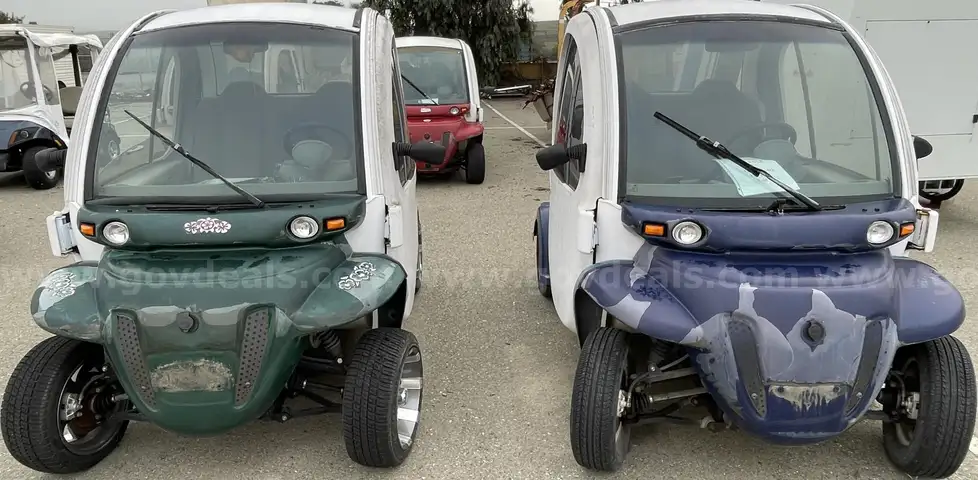 Lot of (2) GEM Cars