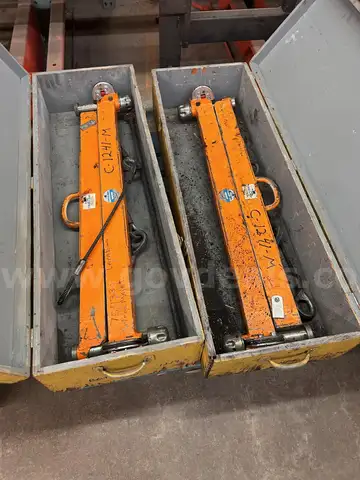Coal belt splicing equipment.