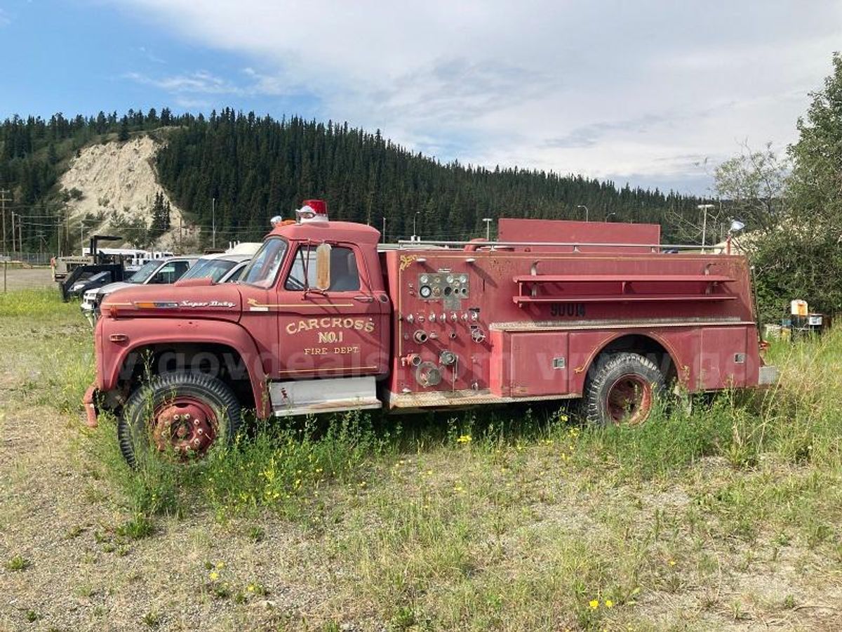 1969 Ford F850 Fire Truck | AllSurplus