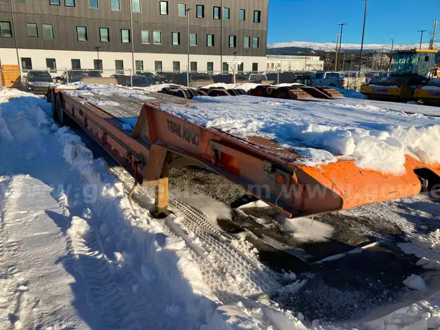 1990 Trail King Low Bed 40 Ton TK 80 Trailer