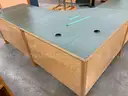 3 Piece Wooden Desk - locally made