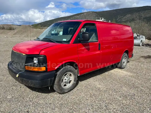 2008 Chevrolet Express CARGO VAN- Located in Dawson City  (must be floated offsite)