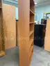 wooden book shelf