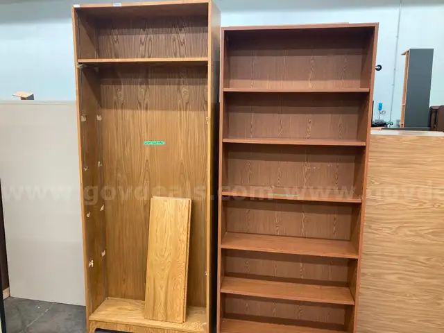 wooden book shelf
