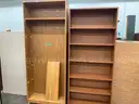 wooden book shelf