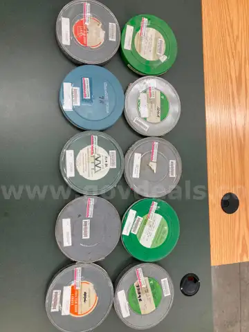 Lot of 10 Reel to Reel Films(random)
