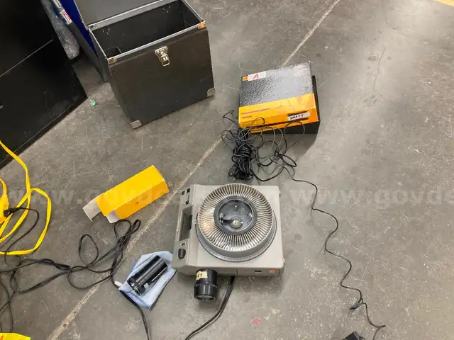 Rotating Slide Projector