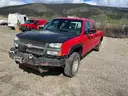 2004 Chevrolet Silverado 4WD 2500HD Located in Dawson city  ( must be towed with a trailer  from the site.)