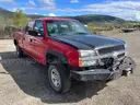 2004 Chevrolet Silverado 4WD 2500HD Located in Dawson city  ( must be towed with a trailer  from the site.)