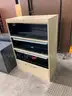 Beige 4 Drawer File Cabinet