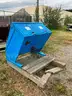 Blue Garbage Cans