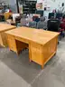 5 Drawer Wood Desk