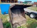 Brown/Blue Garbage Cans