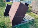 Brown Garbage Cans
