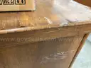 4 Drawer Wood Desk