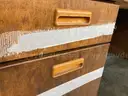 4 Drawer Wood Desk