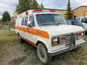 1989 Ford E Series Van Ambulance Gold Medallion - V-8 7.3 L Diesel Engine