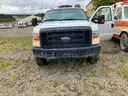 2010  FORD F350 Crewcab 4WD Flat Deck Truck (Not running parts only) - V-10 6.8 L Engine