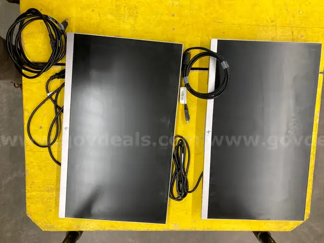 2- 24&#x22; HP Monitors (No stands)