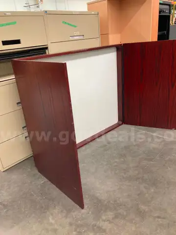 Whiteboard in Wooden Case