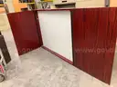 Whiteboard in Wooden Case