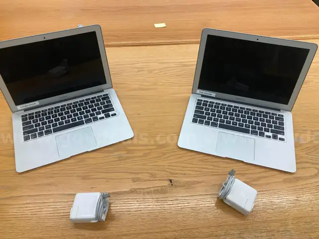 Two Macbooks .
